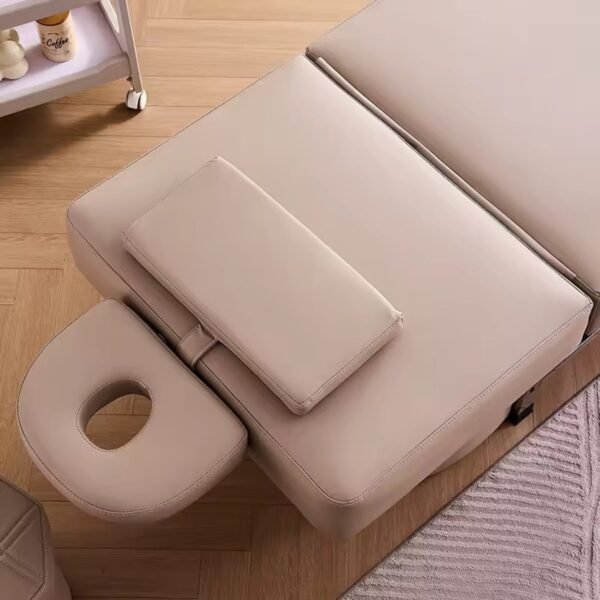 Head Spa Bed with Foot Bath - Beige